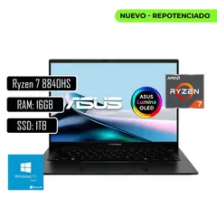 ASUS - Portatil Zenbook OLED 14" Pulgadas - AMD Ryzen 7 - RAM 16GB - SSD 1TB