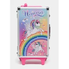 GENERICO - Maleta Carro De Maquillaje Unicornio Y Accesorios