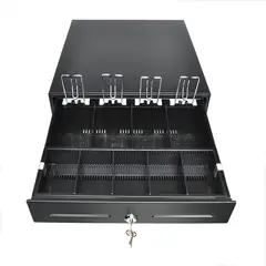 JALTECH - CAJON CAJA MONEDERA 4 BILLETES + 5 PARA MONEDAS