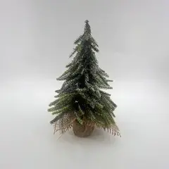 BURICA - ARBOL MESA 27CM BASE YUTE VERD