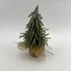 BURICA - ARBOL MESA 20CM BASE YUTE VERD