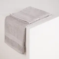 DISTRIHOGAR - Toalla de Manos Ricu 480gr Gris 50 x 80