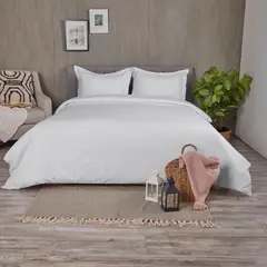 DISTRIHOGAR - Cover Duvet Hotel Experience 250 Hilos Poli Blanco King