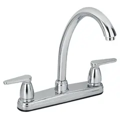 GRIVAL - Grifería Para Lavaplatos 8 Pulgadas Nogal