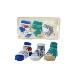 MUNDO BEBE - Set Medias x 3 Para Niño Niña Para Bebés_.
