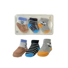 MUNDO BEBE - Set Medias x 3 Para Niño Niña Para Bebés_.