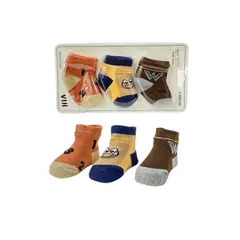MUNDO BEBE - Set Medias x 3 Para Niño Niña Para Bebés_.