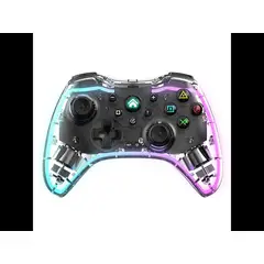 GENERICO - Control GamePad vibrador transparente.