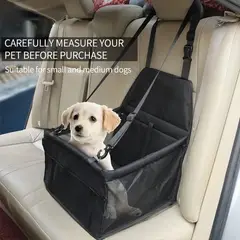 GENERICO - Cargador Asiento Carro para Mascotas Perros Gatos