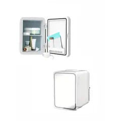 GENERICO - Mini Nevera Maquillaje 8 litros Refrigerador Para Cuidado de Piel