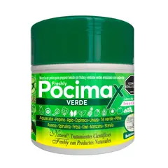 NATURAL FRESHLY - Bebida Detoxicante Pocimax Verde + Stevia X 200g
