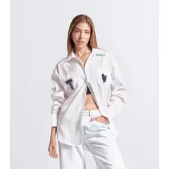 TYPER - Camisa Para Mujer Oversize Typer-