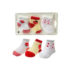 MUNDO BEBE - Set Medias x 3 Para Niño Niña Para Bebés_.