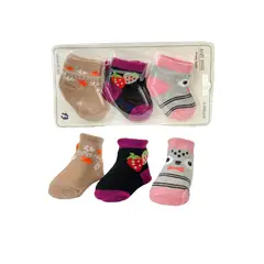 MUNDO BEBE - Set Medias x 3 Para Niño Niña Para Bebés_.