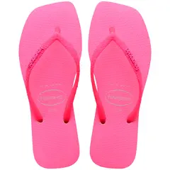 HAVAIANAS - Chanclas Sandalias Slim Square Glitter Mujer Rosa