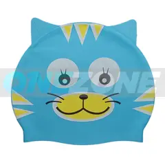 GENERAL - Gorro Natación Silicona Gvs-para Niños Animals 102233 Gato
