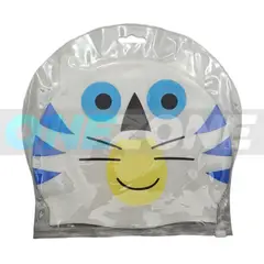 GENERAL - Gorro Natación Silicona Gvs-para Niños Animals 102233 Tigre