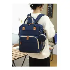 GENERICO - Maleta Bolso Pañalera Cuna Con Cambiador Bebé 3 En 1 Usb
