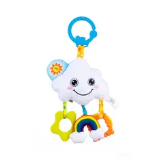 BALIBAZOO - Peluche Colgante Sensorial Nube Y Espejo