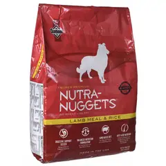 NUTRA NUGGETS - Alimento Nutra-Nuggets Super Premium cordero y arroz 7.5 kg