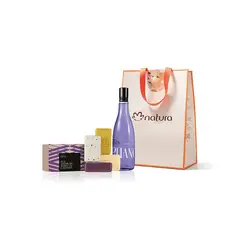 NATURA - Kit Frescor Pitanga Preta 150ml + Jabon exfoliante