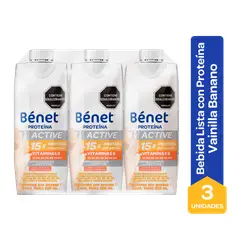 BENET - Sabor Fruto Rojos 3Pack X 250ml