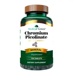 MEDICAL GREEN - Chromium Picolinate X 100 Tabletas