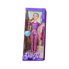 DAYOSHOP - Muñeca Vestido Casual Violin Juguete Niñas Interactivo