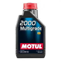GENERICO - Aceite Motul - 20W50 - Mineral Multigrade 2000 - 1L