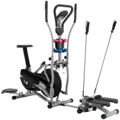 SPORT FITNESS - Eliptica Super Combo Leeds 4 En 1 Sportfitness