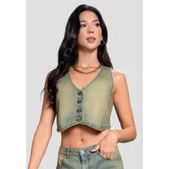 ATYPICAL - Chaleco Mujer Azul 104356