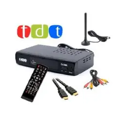GENERICO - Decodificador Tdt UsbControlHdmiRca Sintonizador Tv