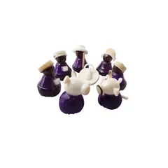 GENERICO - PESEBRE MINIATURA DE 8 PIEZAS DE 3 CMS DE ALTO