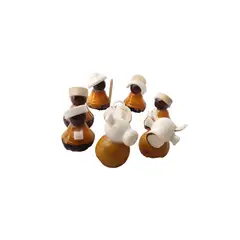 GENERICO - PESEBRE MINIATURA DE 8 PIEZAS DE 3 CMS DE ALTO