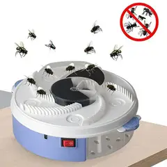GENERICO - Trampa Automática Giratoria Atrapa Moscas E Insectos