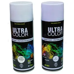 MERCURY - Pintura En Aerosol Color blanco brillante 400 Ml