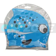 GENERAL - Gorro Natación Silicona Kids Animals 102233 Pescado/Puntos