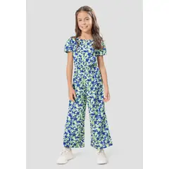 MARKETING PERSONAL - Enterizo Largo Infantil Femenino Multicolor Mp 2657