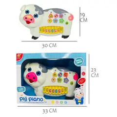 LANZURY IMPORTACIONES - Piano Musical Juguete Bebes Animales Niños Luces