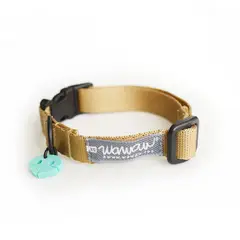 WAWAW - Collar para perro talla XS unicolor haban