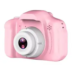 ADVANTAGE - Camara Digital Fotográfica Para Niños vídeos - Foto Rosada