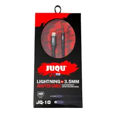 GENERICO - Cable Adaptador Auxiliar Jack 35mm a Lightning para iPhone iPad