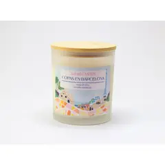 SAFARI - Vela aromática en cera de soya - Copas en Barcelona