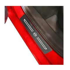 GENERICO - Accesorios byd sticker protector puertas x 4 pcs fibra c.