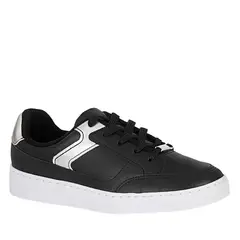 FRATTINI BELA - Tenis de Mujer marca en Color NEGRO PLATA / TENIS 1214-