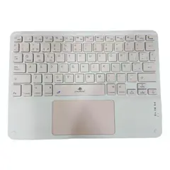 GENERICO - Teclado Inalámbrico Bluetooth Panel Táctil Tableta Celular