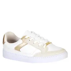 FRATTINI BELA - Tenis de Mujer marca en Color BLANCO DORADO / TENIS 121
