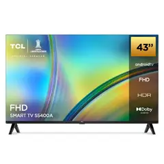 TCL - TELEVISOR 43 PULGADAS SMART FULL HD LED ANDROID 43S5400A