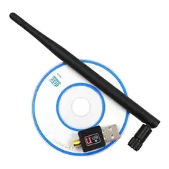 GENERICO - Adaptador Wi-fi Usb 2.0 De Alta Velocidad 1200 Mbps Antena