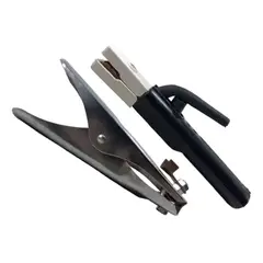 UYUSTOOLS - Combo Porta Electrodo Y Pinza Para Soldar 300a Profesional